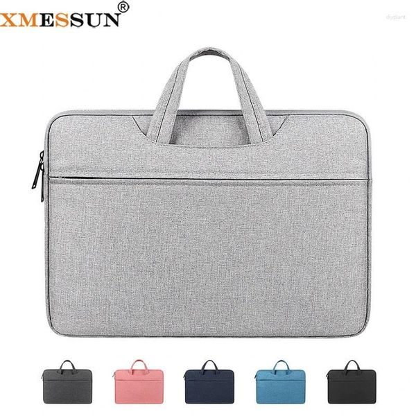 Borse da sera XMESSUN 2024 Borsa per laptop in tela per donne e uomini Fashion Designer Leisure Business Travel MacBook Pro Air Bag