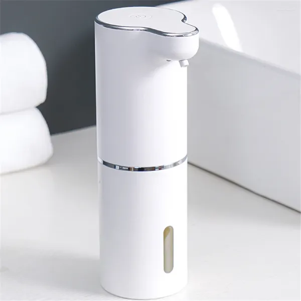 Dispenser di sapone liquido Ricarica USB Schiuma Touchless Sensore automatico a infrarossi Smart Liqiud per il bagno