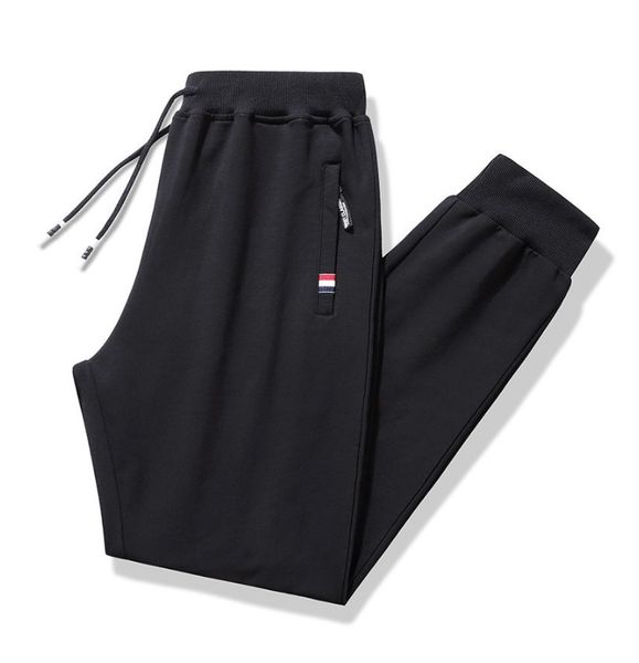 Pantaloni da uomo neri con coulisse moda classica uomo donna pantaloni sportivi caldo primavera autunno top di qualità pantaloni dimagranti grigio tendenza casual pantalones m-6xl yh9