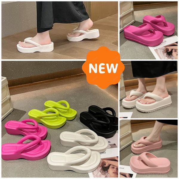 Pantofole Stilista Ciabatte Sandali Tendenza Donna Gommapiuma Gelatina Sandalo Piscina Infradito Ciabatte EUR 36-41 morbido comfort nero bianco camera da letto sulla spiaggia