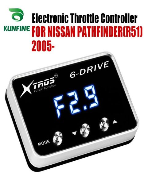 Controlador eletrônico de acelerador de carro, acelerador de corrida, potente, para nissan pathfinderr51 2005 2006 2007 2008, peças de ajuste a6154660