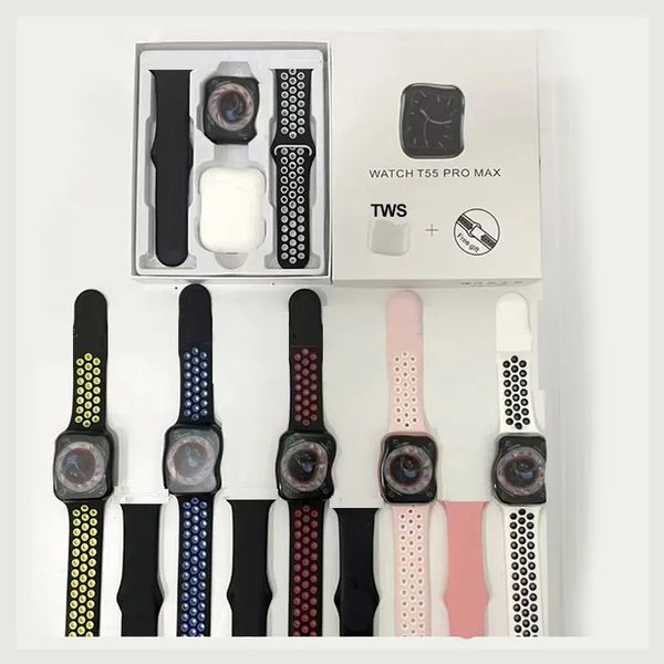 2024 İKİ BULEOTH EARLOPE Sağlık Kontrolü Çağrı T55Promax Smartwatch