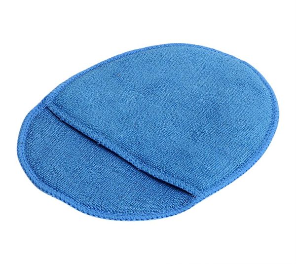 Cam Yıkama Sünger Köpüğü Araç Evi Temizleme Yumuşak Mikrofiber Polonya Pad Pocket Boya Bakımı Mavi Araba Balmumu Sünger5029497