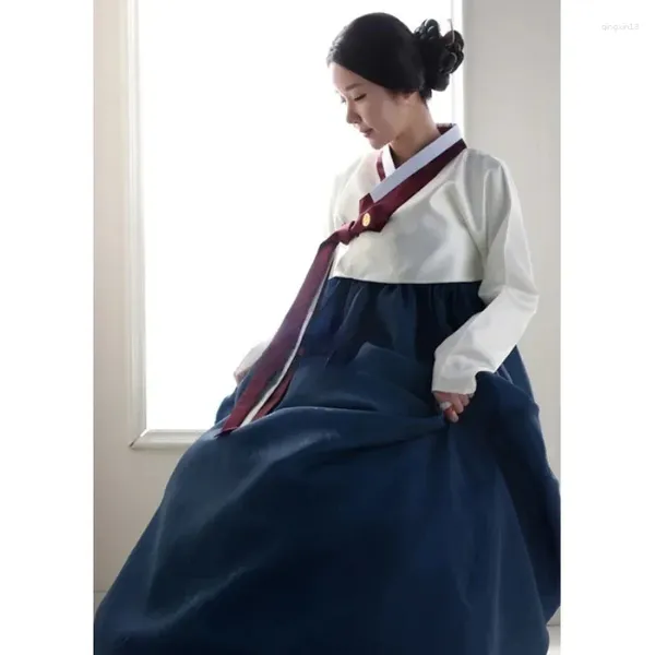 Ethnic Clothing Fashion Beautiful Hanbok Dress Korean Traditional Woman National Clothes Handmade Tailored