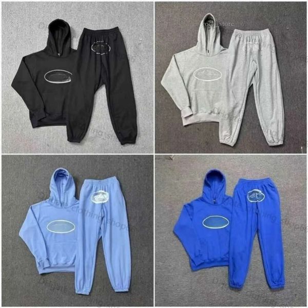 Männer und Frauen Cortiez Sportbekleidung Pullover Hosen Designer Corteize Hoodie Street Apparel Sweatshirt Demon Island Trainingsanzüge Cargo Pullover Alcatraz Langarm 836