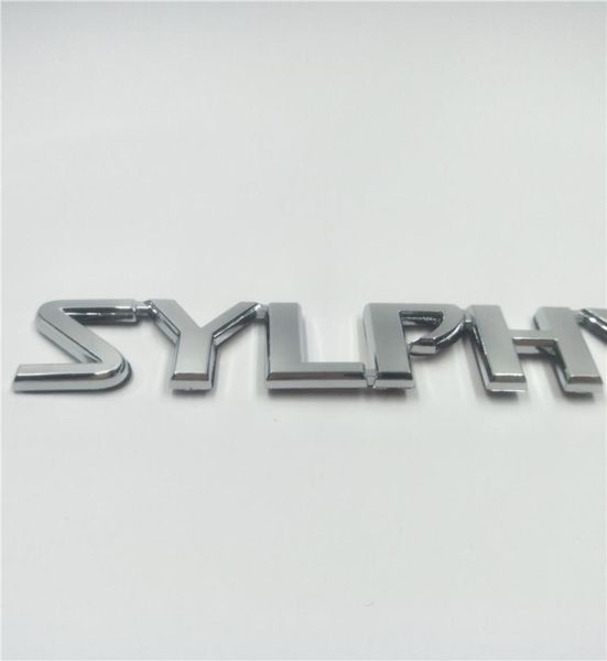 Per Nissan Sylphy Emblema posteriore bagagliaio distintivo segno logo simbolo lettere decalcomania3776558