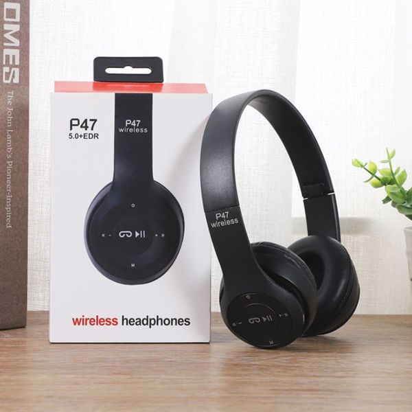 Cuffie wireless Cuffie stereo 5.0 Cuffie Bluetooth Cuffie da gioco sportive wireless serie pieghevole per iPhone XiaoMi