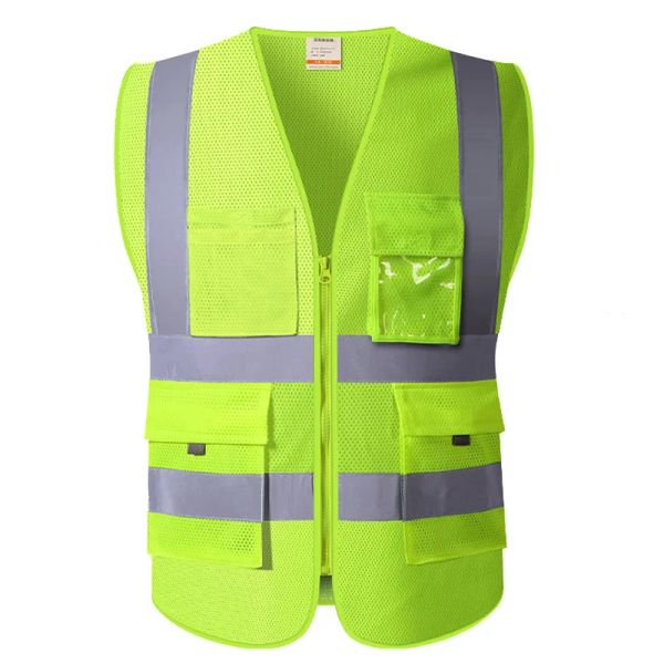 Одежда SFVEST HI VIS VIZ Executive Vest High Visibboade The Lanscoat Отражающая безопасность Верх