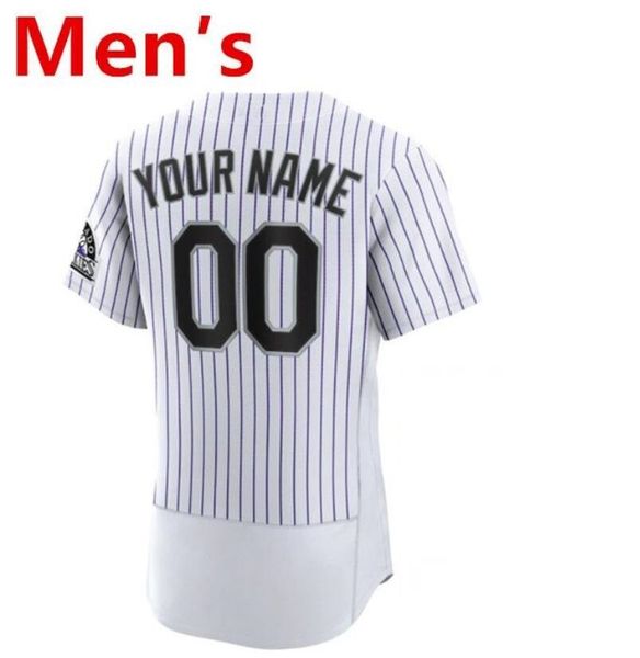 S-4xl 2024 Custom Kris Bryant Jersey Colorado Michael Toglia Charlie Blackmon McMahon Rockies Elias Diaz C. J.