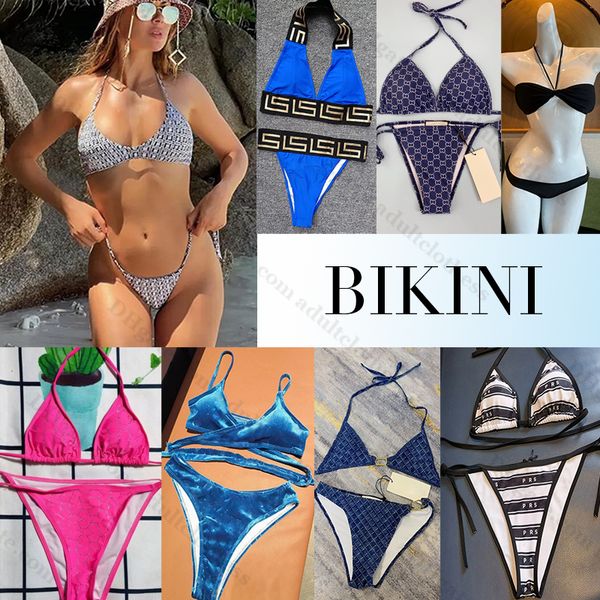 Bikini Frauen Sexy Bade Designer Strand Badeanzüge Sommer Anzug Mode Set Klare Riemen Form Damen Kleidung