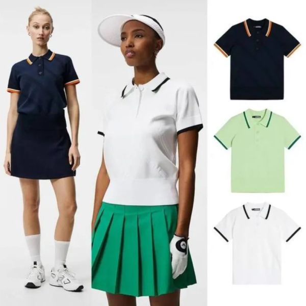 Hemden Frauen Polo -Hemden schnell trockener Kurzarm T -Shirt Pique Jersey Golfhemden