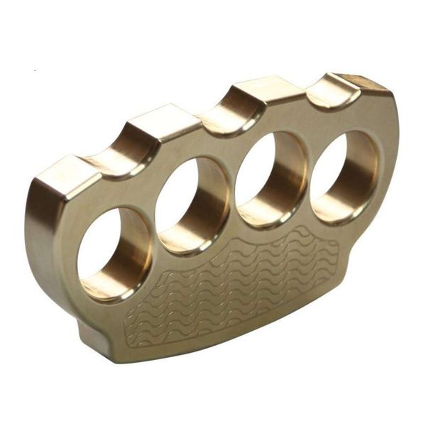 Brass Tiger Pure Solid Vollfinger CNC Verteidigung EDC Schwere Ausrüstung Erwachsene Outdoor Selbstverteidigung Fensterbrecher Notfallwerkzeug Männlich 125786 Selbstverteidigung