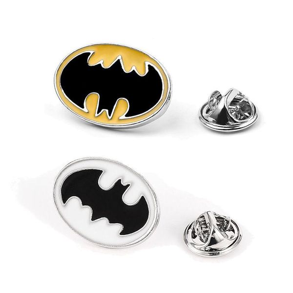 Cartoon Zubehör Super Hero Logo Pin Niedliche Filme Spiele Harte Emaille Pins Sammeln Metall Brosche Rucksack Hut Tasche Kragen Revers Abzeichen Dh6U9