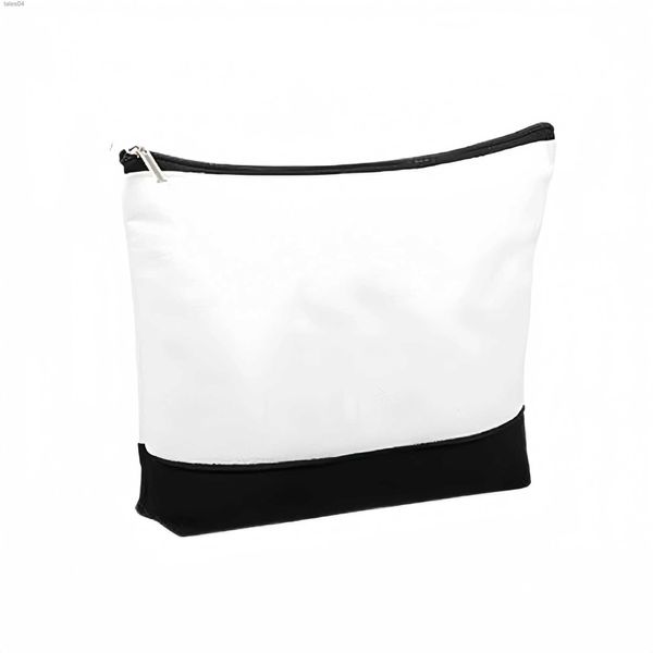 Sacos cosméticos multi-purpose sublimação branco em branco saco cosmético com zíper cordão caneta bolsa casamento favor grande capacidade para personalizado yq240220