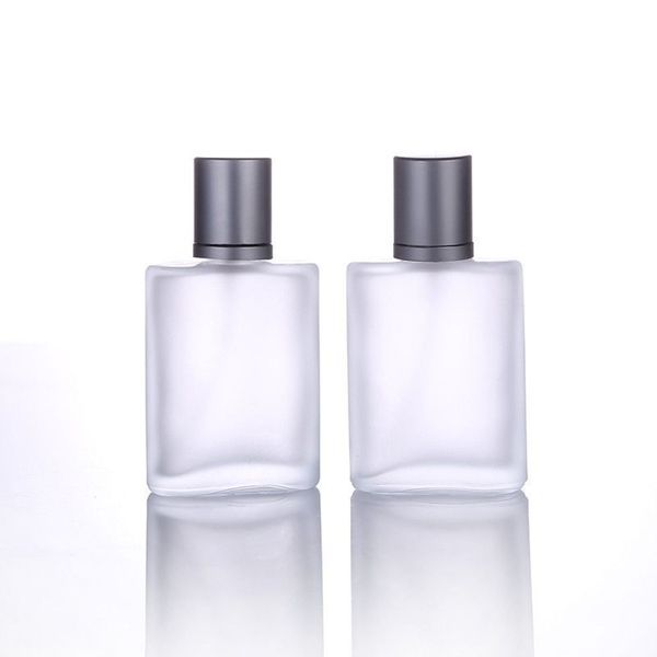 1 pçs 30 50ml vidro fosco recarregável spray garrafa pulverizável garrafa vazia tamanho de viagem garrafas portáteis perfume reuse346j