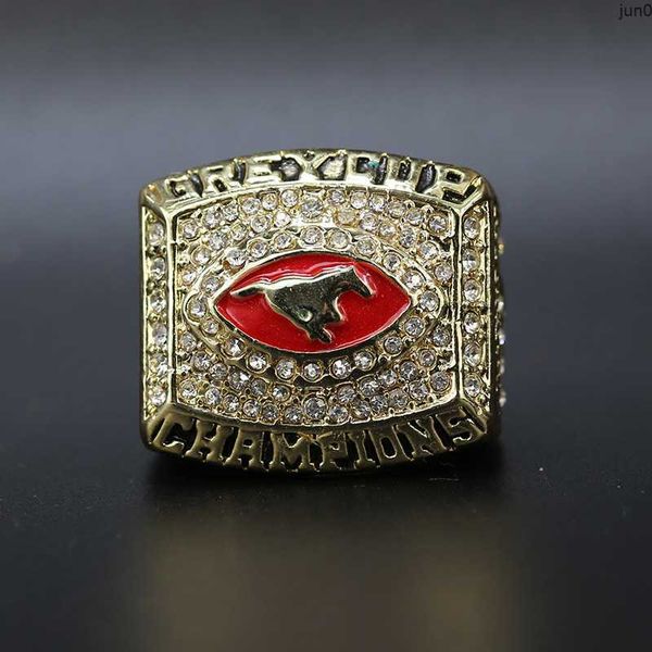 Bandringe 2001 Calgary Cowboy World Series Championship Ring CFL Championship Ring Grey Cup