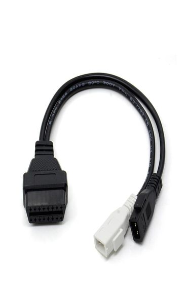 ATS VAG Kabel Für 2P + 2P 2x2 zu 16Pin Weiblichen OBDII Stecker für VW für Skoda 2x2 OBD1 zu OBD2 Diagnose Kabel5229680