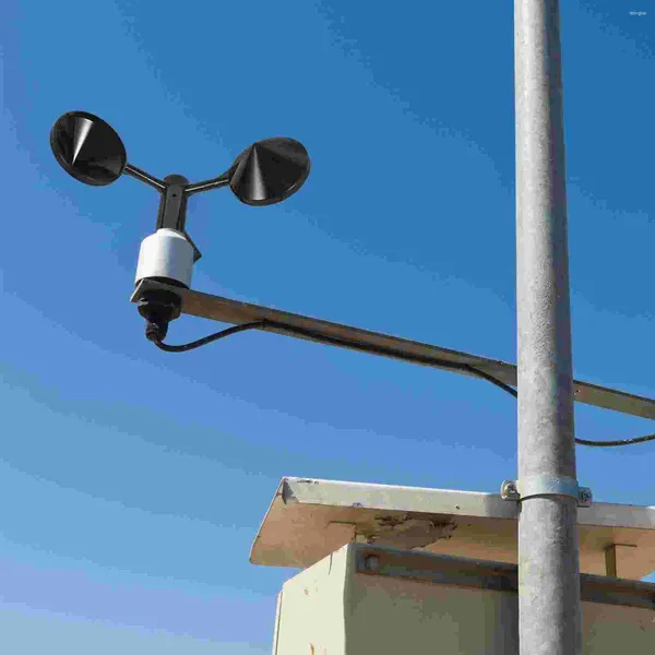 Bahçe Dekorasyonları Anemometre Rüzgar Kupası Hızları Sensör Gauge Aksesuarlar Hava Akış Abs Değiştirme