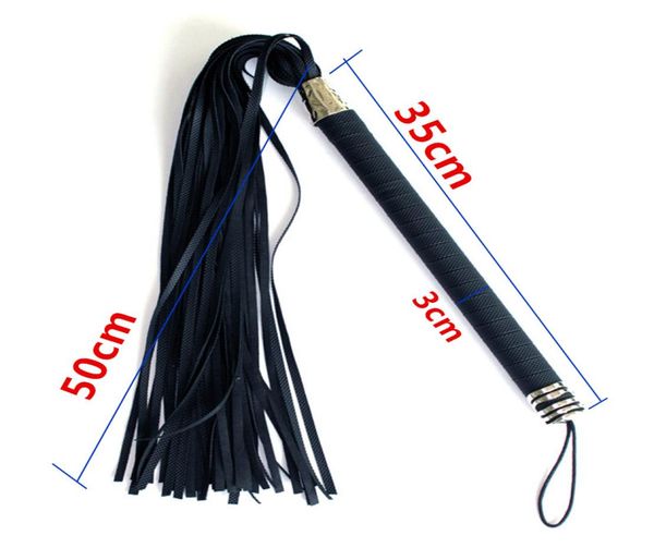 Frusta di gomma lunga da 85 cm Flogger culo schiavo di schiavitù in giochi per adulti per coppieGiocattoli erotici fetish per donne e uomini6204942