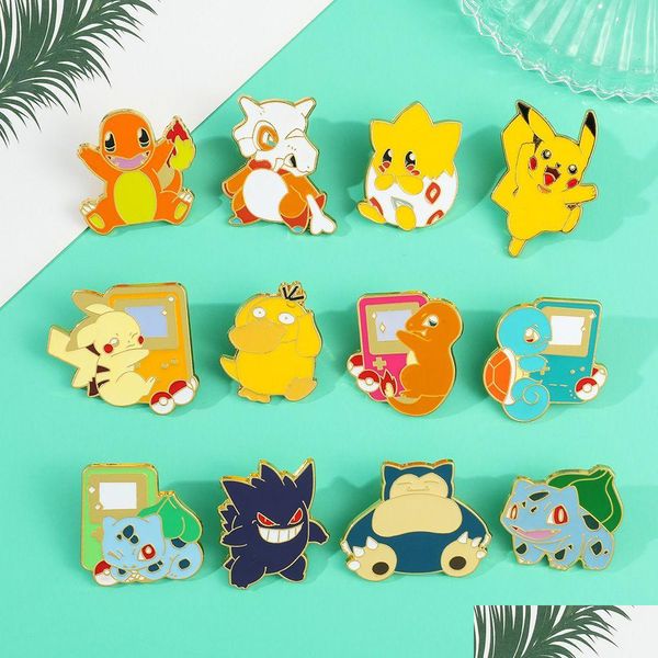 Ferramentas # Amarelo Elf Amigos Broche Filmes Bonitos Jogos Hard Esmalte Pins Coletar Metal Dos Desenhos Animados Mochila Chapéu Saco Colar Lapela Emblemas Drop Dhe1T