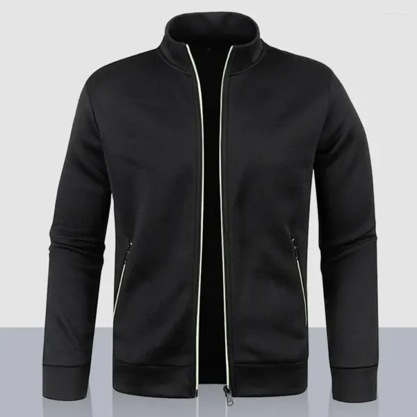 Felpe con cappuccio da uomo trendy e traspiranti da uomo autunno taglie forti felpa fitness cappotto orlo termoretraibile taglio 3D streetwear