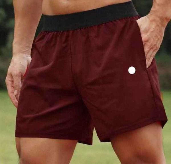 2024new Hooters Shorts Men Yoga Sports Outdoor Fitness Quick Dry Lululemens Cor Sólida Casual Running Quarter Pant Melhor Designer de Moda Shorts 3342