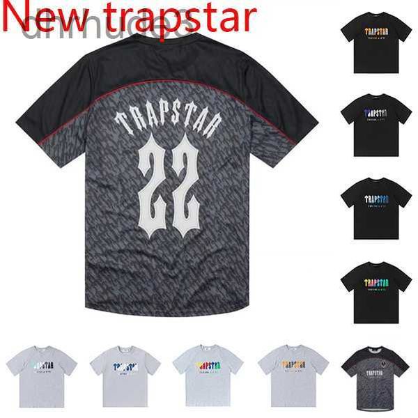 18 стилей Мужские женские дизайнерские футболки Модная мужская рубашка Trapstar Женские футболки высшего качества с коротким рукавом Trapstars Футболки Eu Размер S-xl YJ3S