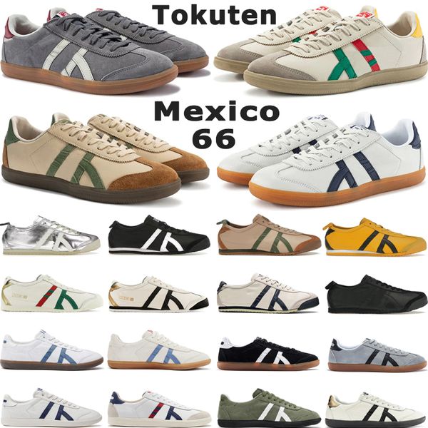 designer Tiger Mexico 66 Scarpe da corsa Tokuten uomo Hundred Hollowed Triple Nero Bianco Oro puro Kill Bill Scarpe da ginnastica sportive da donna taglia 4-11