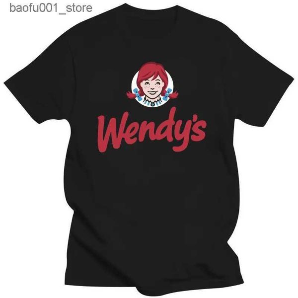 Мужские футболки New Wendys Ресторан быстрого питания Мужская футболка Фаст-фуд Мужской ресторан Wendys Q240220