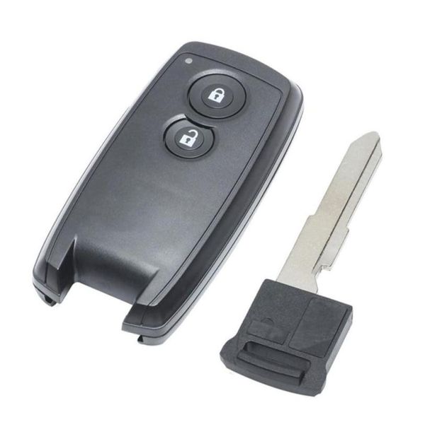 Автомобильный корпус дистанционного ключа без ключа с 2 кнопками для Suzuki SX4 Grand Vitara Swift, чехол-брелок Uncut Blade234F3799867