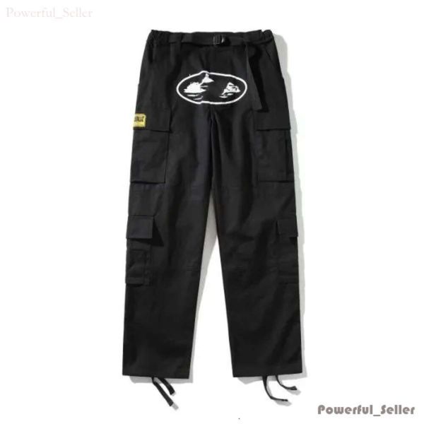 2023 Pantaloni cargo Y2k da uomo Cortiez Harajuku Hip Hop Stampa Tuta multitasche Hip Hop Punk Rock Pantaloni gamba larga Cortez Oversize Streetwear Fs88 5740