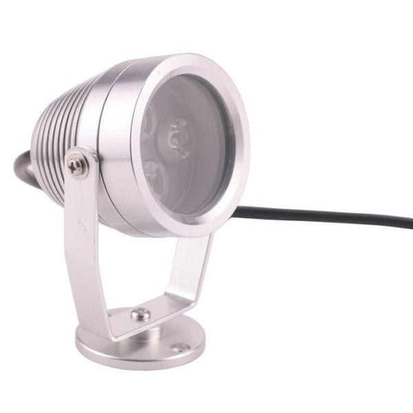 Lampada LED subacquea per luci da stagno Illuminazione IP68 Impermeabile Bianco caldo Bianco freddo 3W DC 12V AC 220V 110V255n