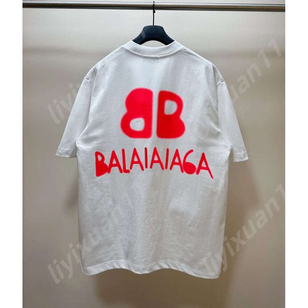 Balanciagas T-Shirt Paris Shirt Track Damen Markenshirt Herren Plus Size Hoodies Balanciagas Hoodie Golf T-Shirt Polo Blank besticktes hochwertiges Shirt 1918
