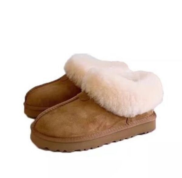 Tazz Platform Tasman Sliper Classics Mini Stivali da neve Woots Mantieni caldi stivali comodi comodi scarpe casual peluche di peluche bei regali