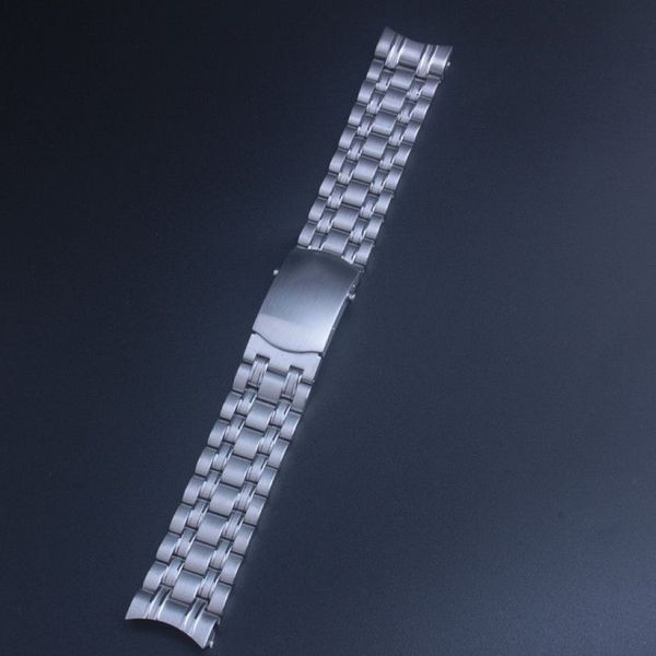 Pulseira de relógio de aço inoxidável 20mm 21mm 22mm para pulseira de acabamento de escova ômega heavy313a