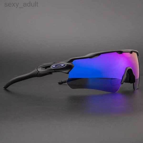 Lüks Oakleies Erkek Güneş Gözlükleri Döngü Spor Güneş Gözlüğü Tasarımcı Kadınlar Dış Mekan Bisiklet Polarize MTB Bisiklet Gözlükleri U7Y6