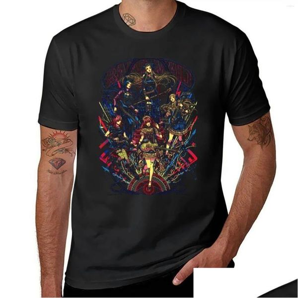 Canotte da uomo Band Maid 2024 T-shirt T-shirt corte personalizzate T-shirt grandi e alte Drop Delivery Abbigliamento Intimo Otzs2