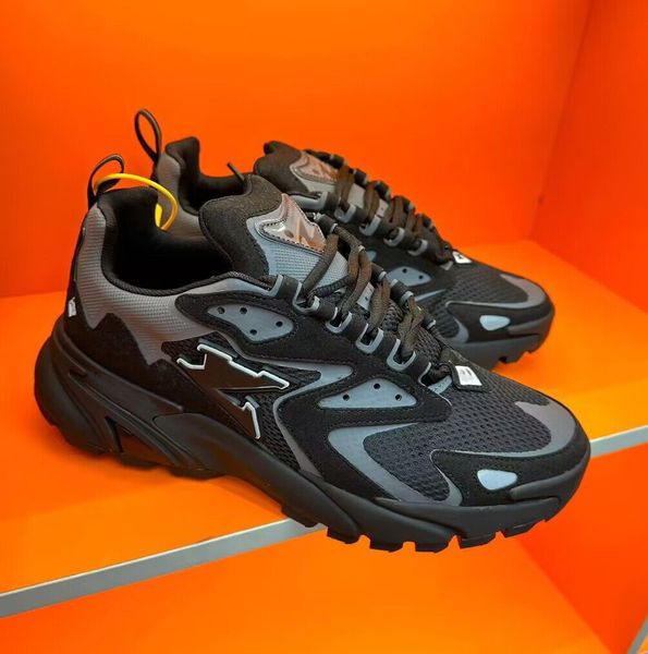 Yüksek kaliteli koşucu Tatic Mens spor ayakkabılar ayakkabı tasarımcısı kabartmalı gündelik teknik ağ buzağı deri spor konforu yürüyüş İtalya tasarım indirim eğitmenleri