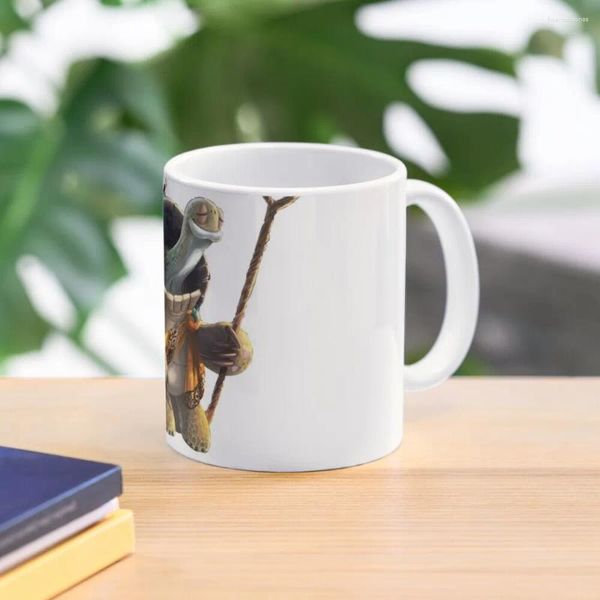 Кружки Master Oogway Медитирующая Кофейная Кружка Чашки Для Завтрака Милый Турист