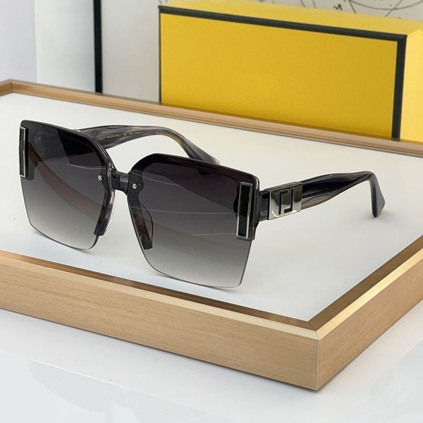 Herren-Designer, quadratische Sonnenbrille für Damen, Sonnenbrille FF M0688-F S, Outdoor, zeitloser klassischer Stil, Retro-Unisex-Brille, Sport, Fahren, mehrere Stiltöne