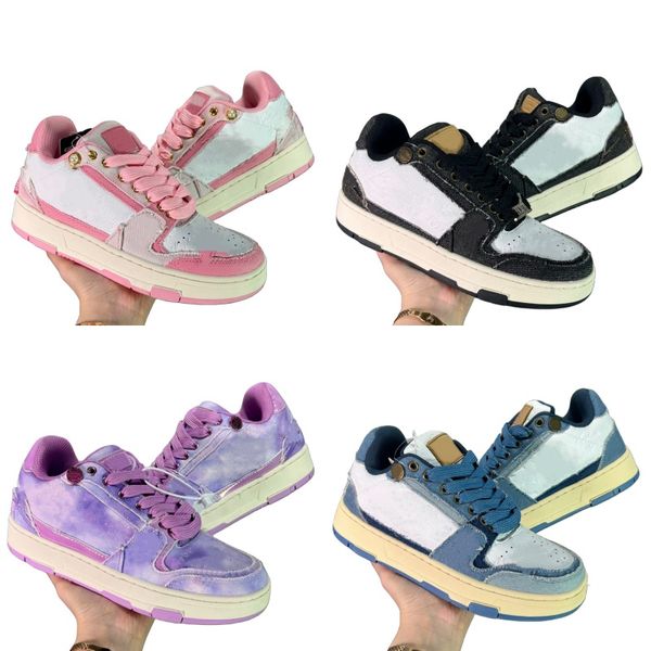Pantofole classiche stelle scarpe firmate scarpe casual da uomo vintage sneakers di marca da donna scarpe da skate stringate scarpe da basket in tela denim tacco piatto di lusso basso