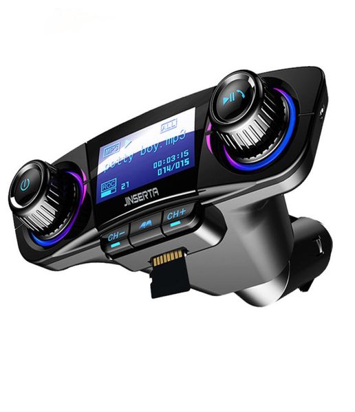 Ein-/Ausschalten, Bluetooth 40, FM-Transmitter, Modulator, Hände, Auto-Set, TF, USB, Musik, AUX, Audio, MP3-Player8413627