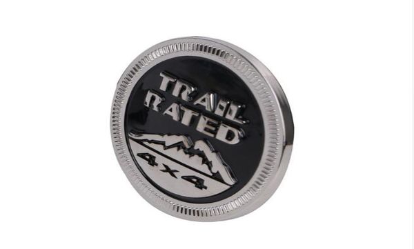 Trail Rated 4x4 Trunk Tailgate Fender Emblem Badge LOGO für Jeep Wrangler 200720173657842