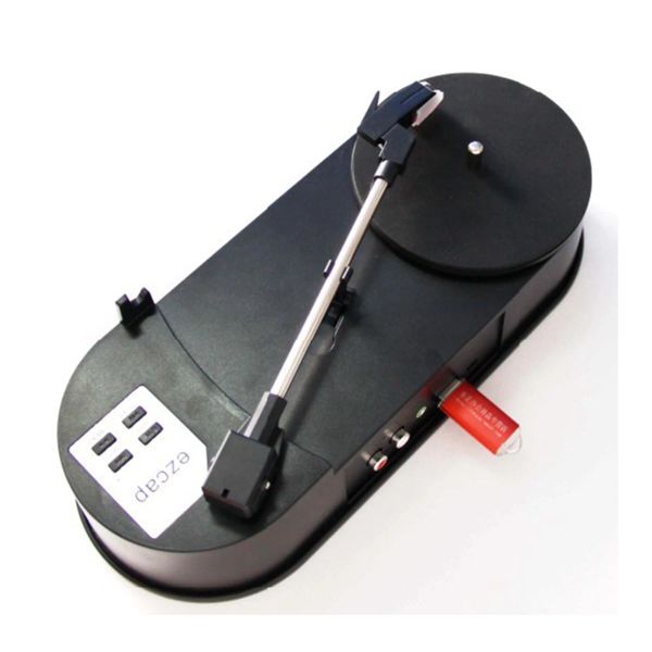 Turntables Mini Vinil Record Player Gramofone Rotação Direta U Disk MP3 Dupla Velocidade 33