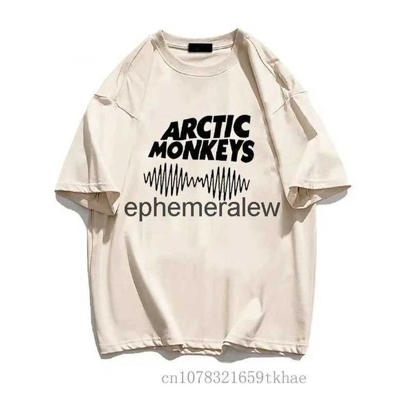 T-shirt da uomo Arctic Monkeys Abbigliamento T Shirt Uomo Manga Casual 2022 Y2k Bianco Uomo DonnaH24220