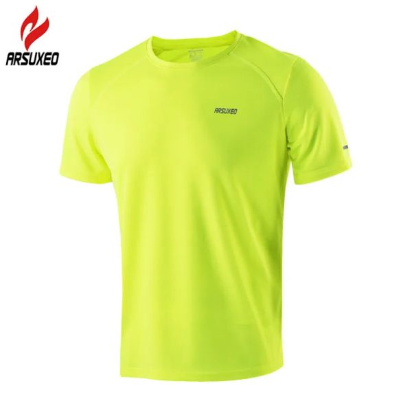 Camicie arsuxeo che corre camicie uomini donne donne sport sport sports galling crossfit fiess calcio maglietta maglietta che fa jogging camicia sudore