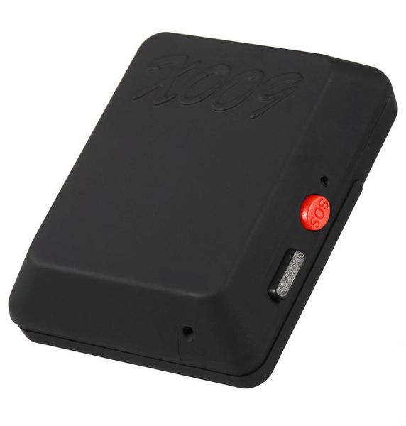 Mini localizzatore GPS X009 di alta qualità con pulsante SOS SMS Pografia Video Monitoraggio auto per animali domestici GSM GPRS Localizzatore globale RealTime Tr9221136