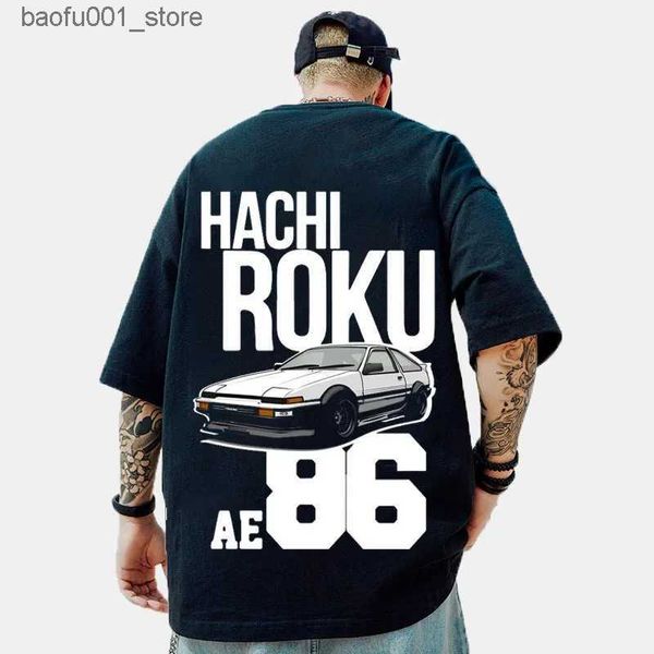 Homens camisetas Venda quente t-shirts para homens 3D Racing Imprimir Mens Roupas Rua Harajuku Tops Oversized T-shirt Casual Manga Curta Sportswear Q240220