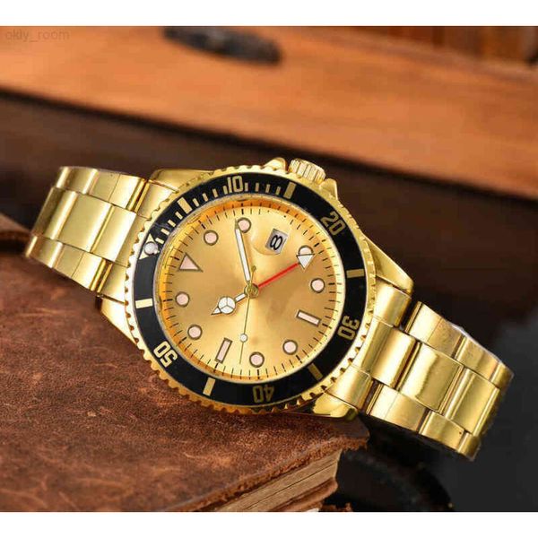 Menwatch relojes uxury relógio data luxo designer de moda es venda quente marca masculina verde água azul quatro agulha relógio de quartzo