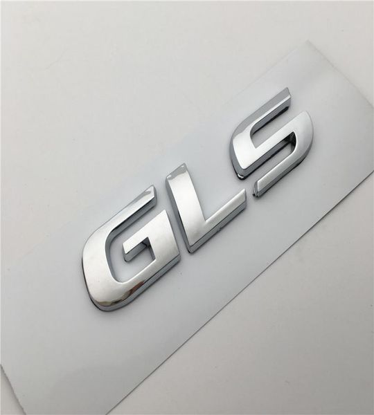 Özel 3D ABS Chrome GLS Araba Rozeti Emblemleri Çıkartma Arka Tid Logo İsim Plakası Birçok Kalıp İçin Uyum3271079